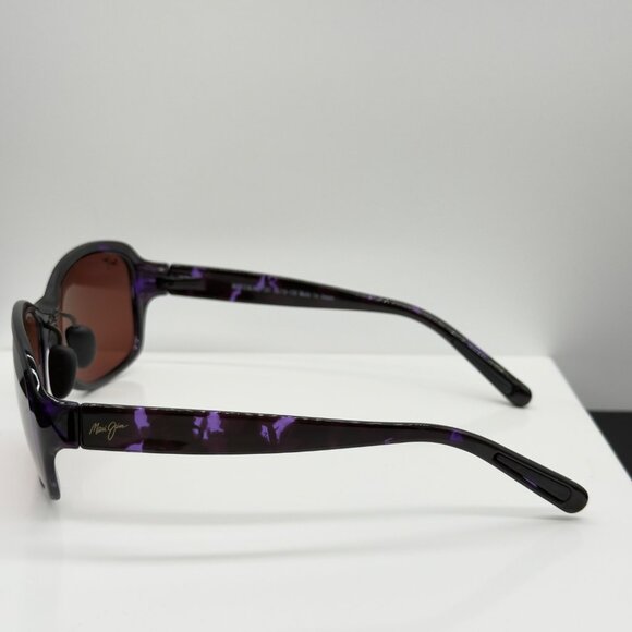 Maui Jim Koki Beach Purple Tortoise Polarized Rose Lenses Sunglasses R433-28T - Picture 3 of 9